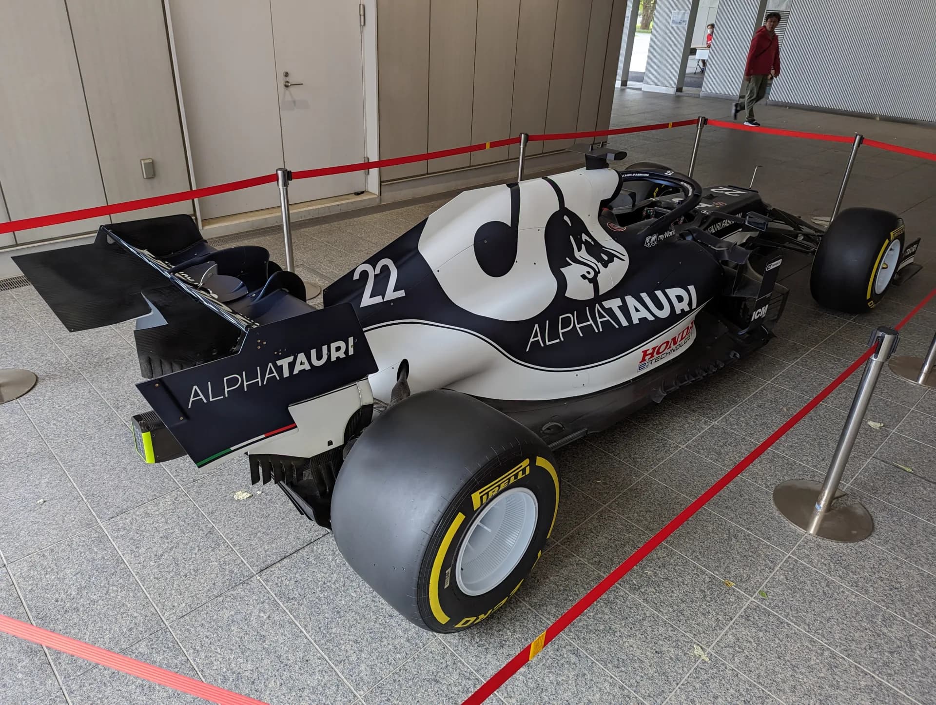 AlphaTauri AT02 · Photo exhibit
