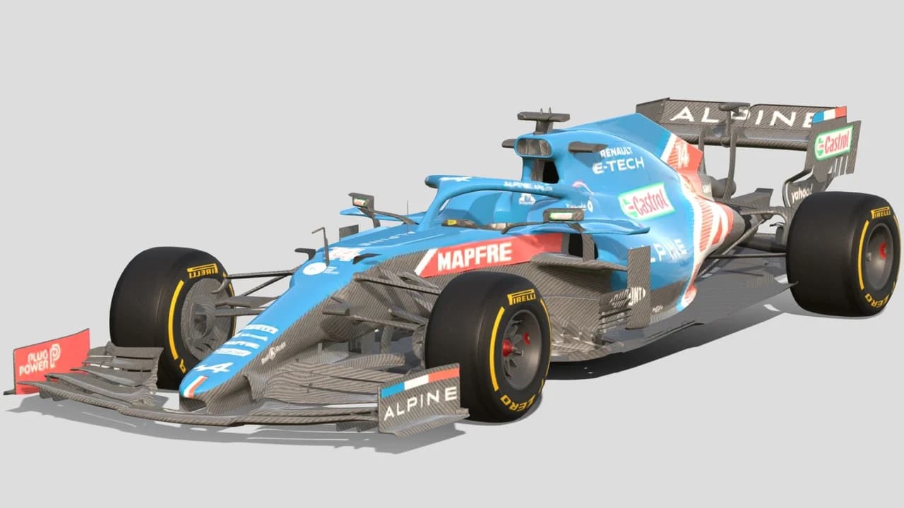 Alpine A521 · Model preview