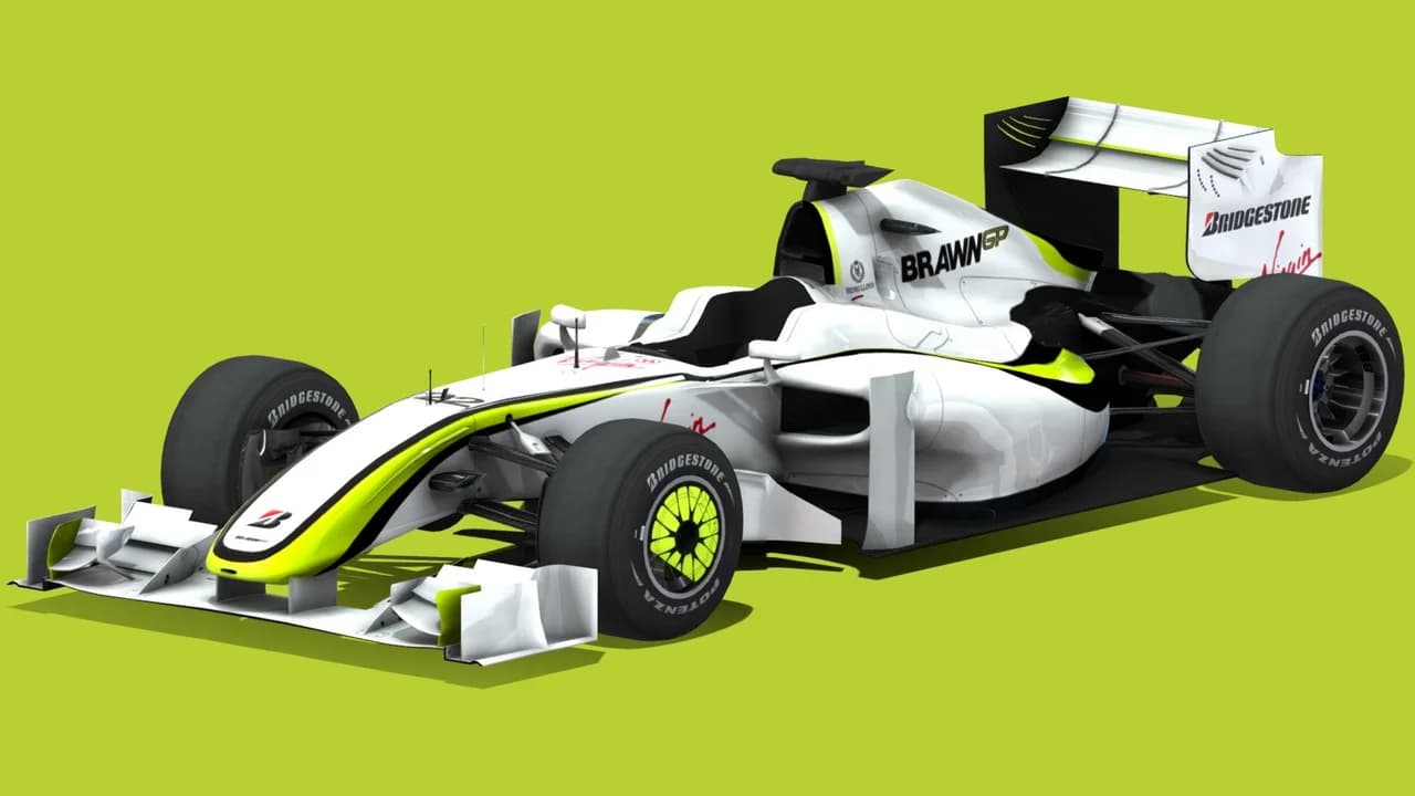 Brawn BGP 001 · 3D model preview