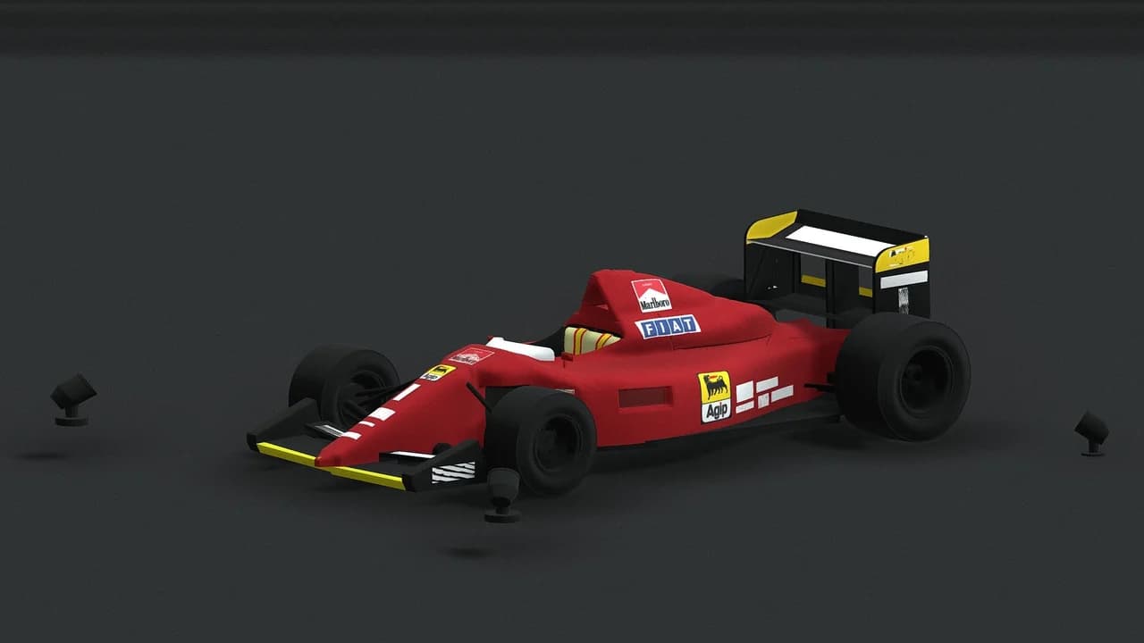 Ferrari 641/2 · 3D model preview