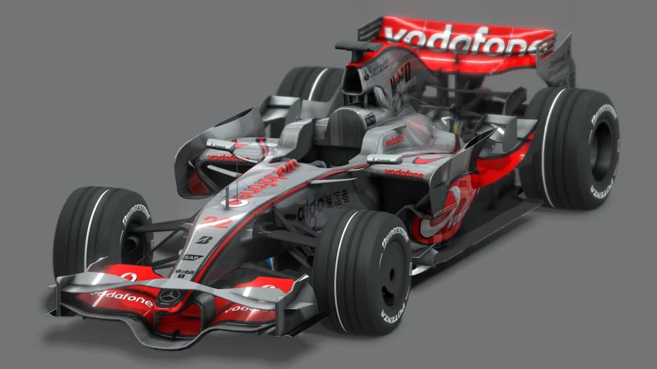 McLaren MP4-23 · 3D model preview