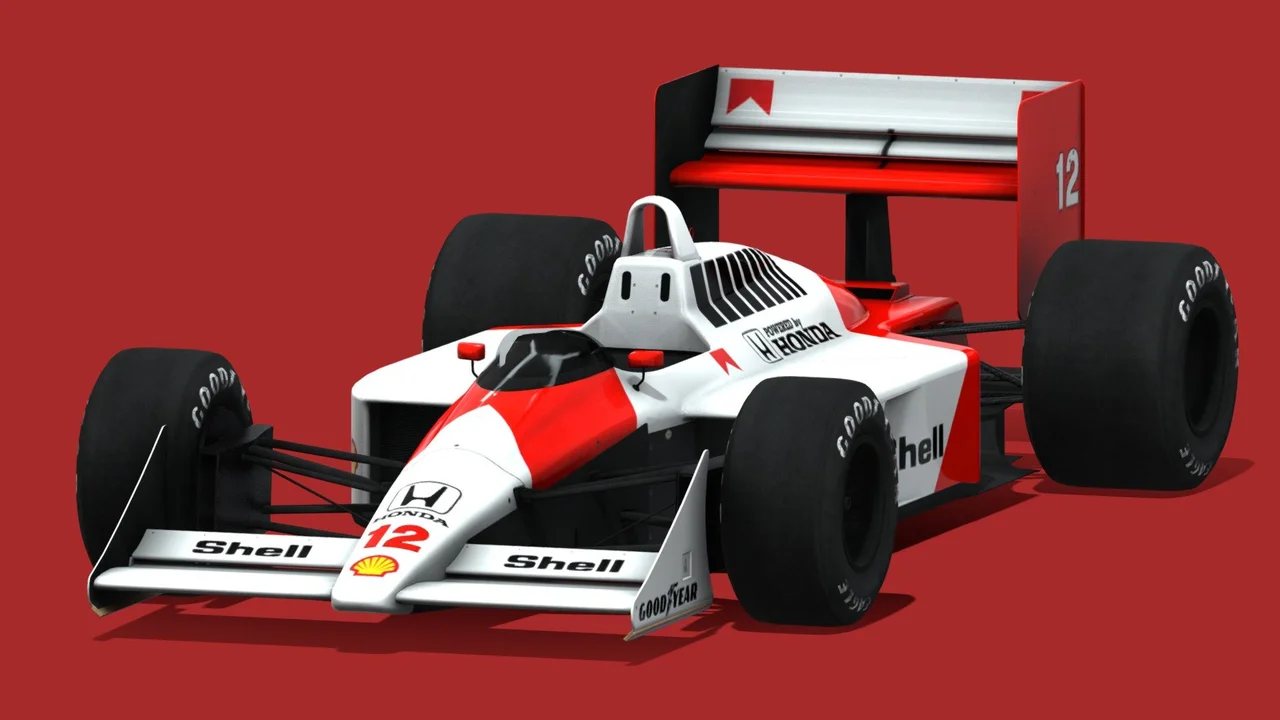 McLaren MP4/4 · 3D model preview