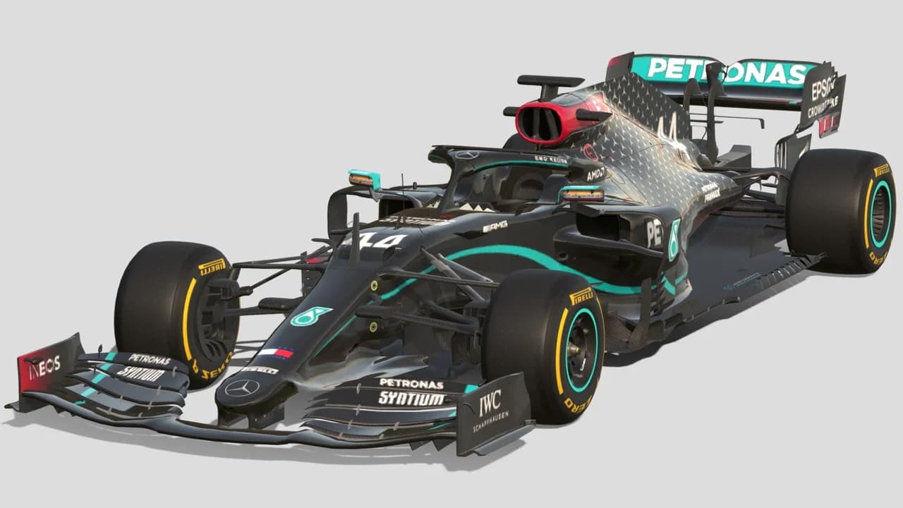 Mercedes-AMG F1 W11 · 3D model preview