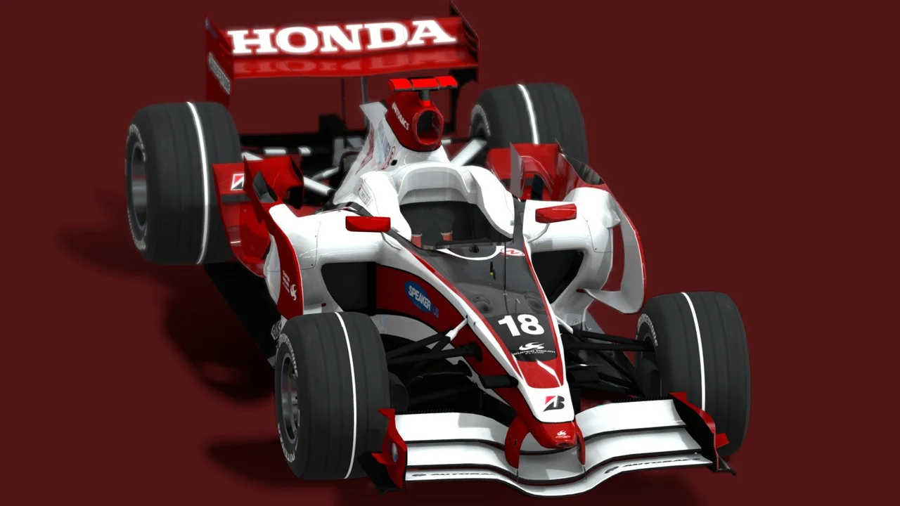 Super Aguri SA08 · Model preview
