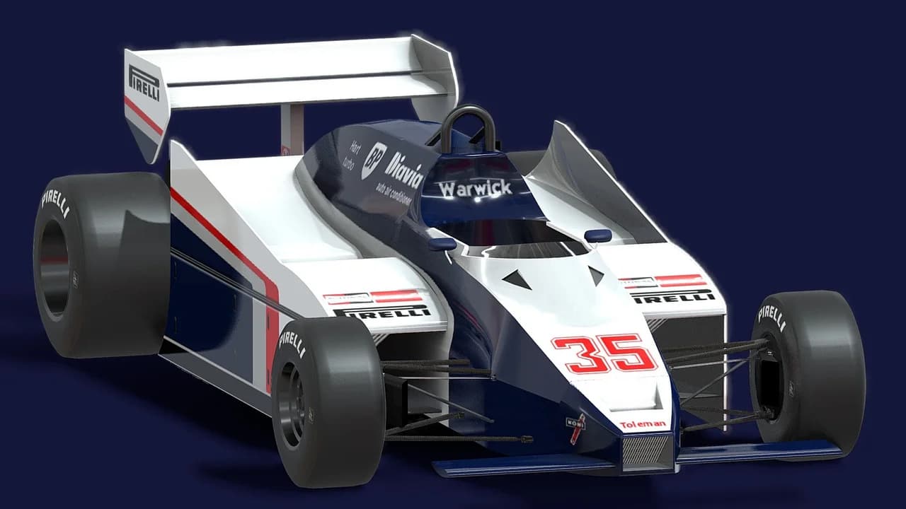 Toleman TG183 · Model preview