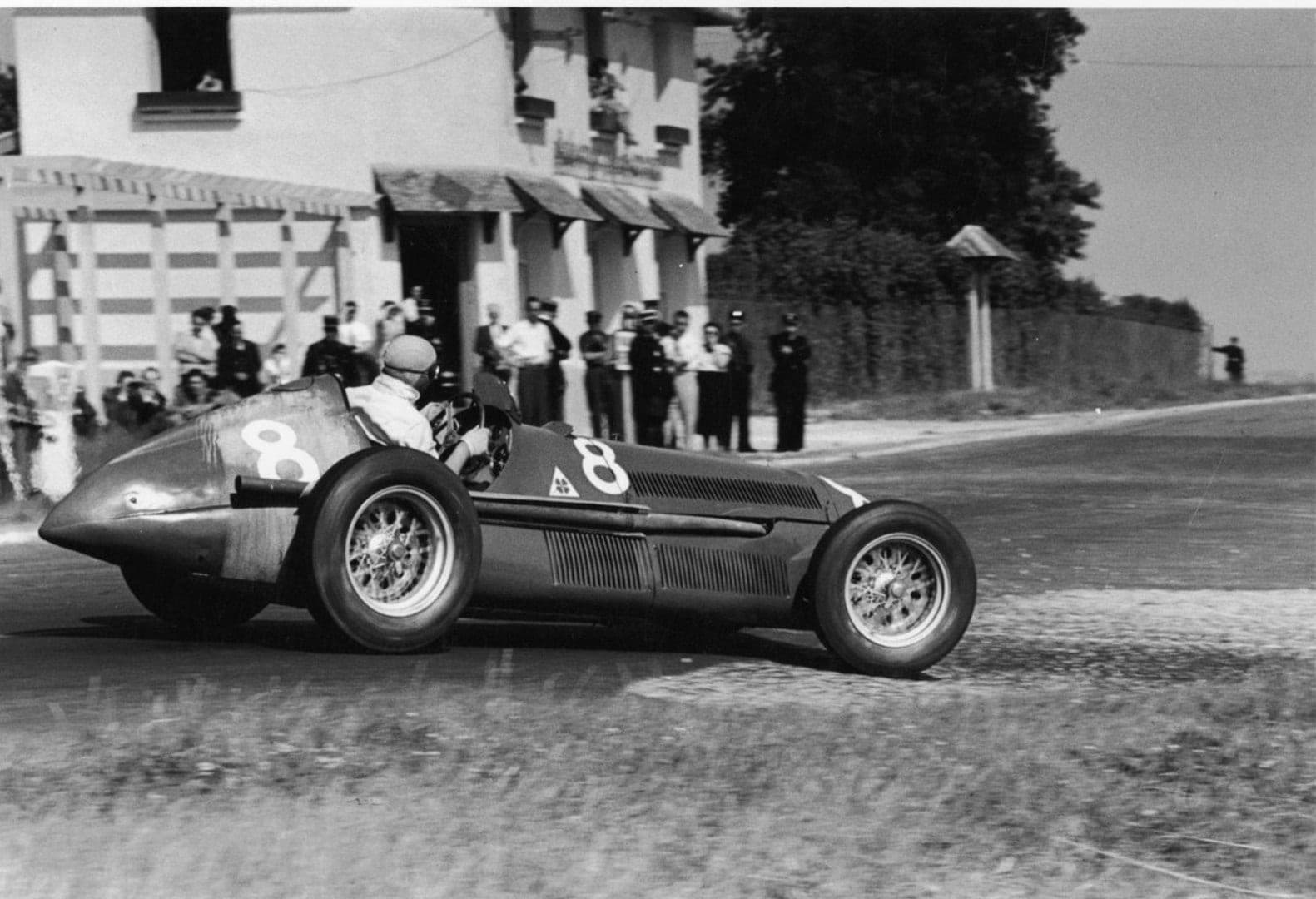 Historical Formula 1 photograph: Fagioli Francia, 1951