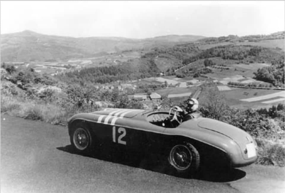 Historical Formula 1 photograph: Ferrari 166 Nürburgring, 1952