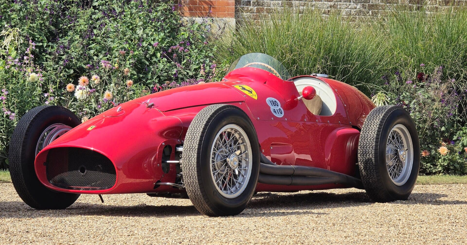 Historical Formula 1 photograph: Ferrari 625 F1, 1954