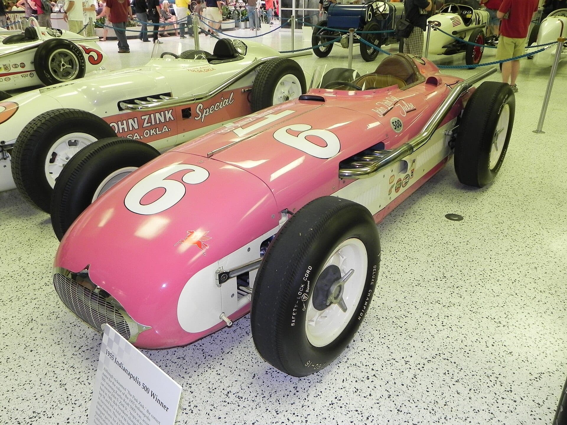Historical Formula 1 photograph: Indy500winningcar1955, 1955