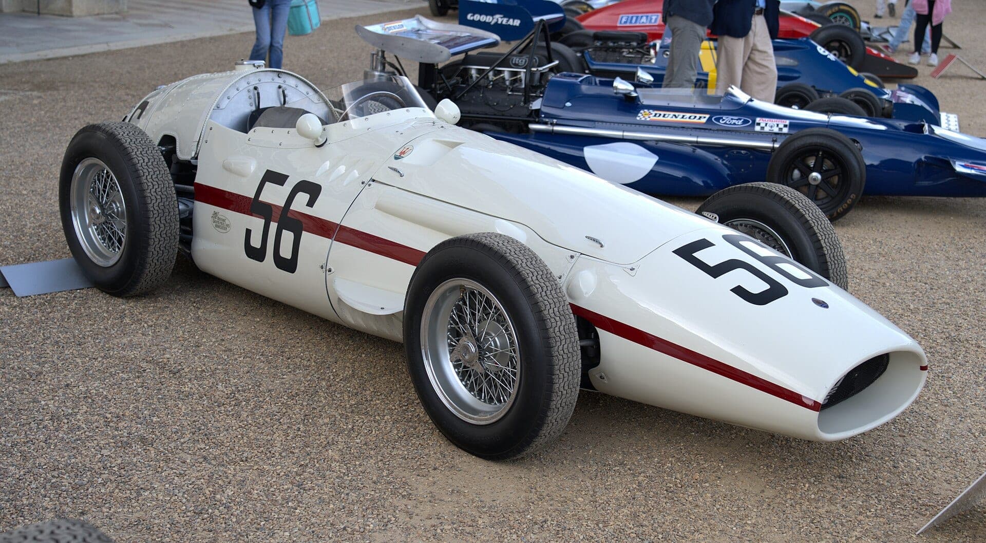Historical Formula 1 photograph: Maserati 250F, 1956