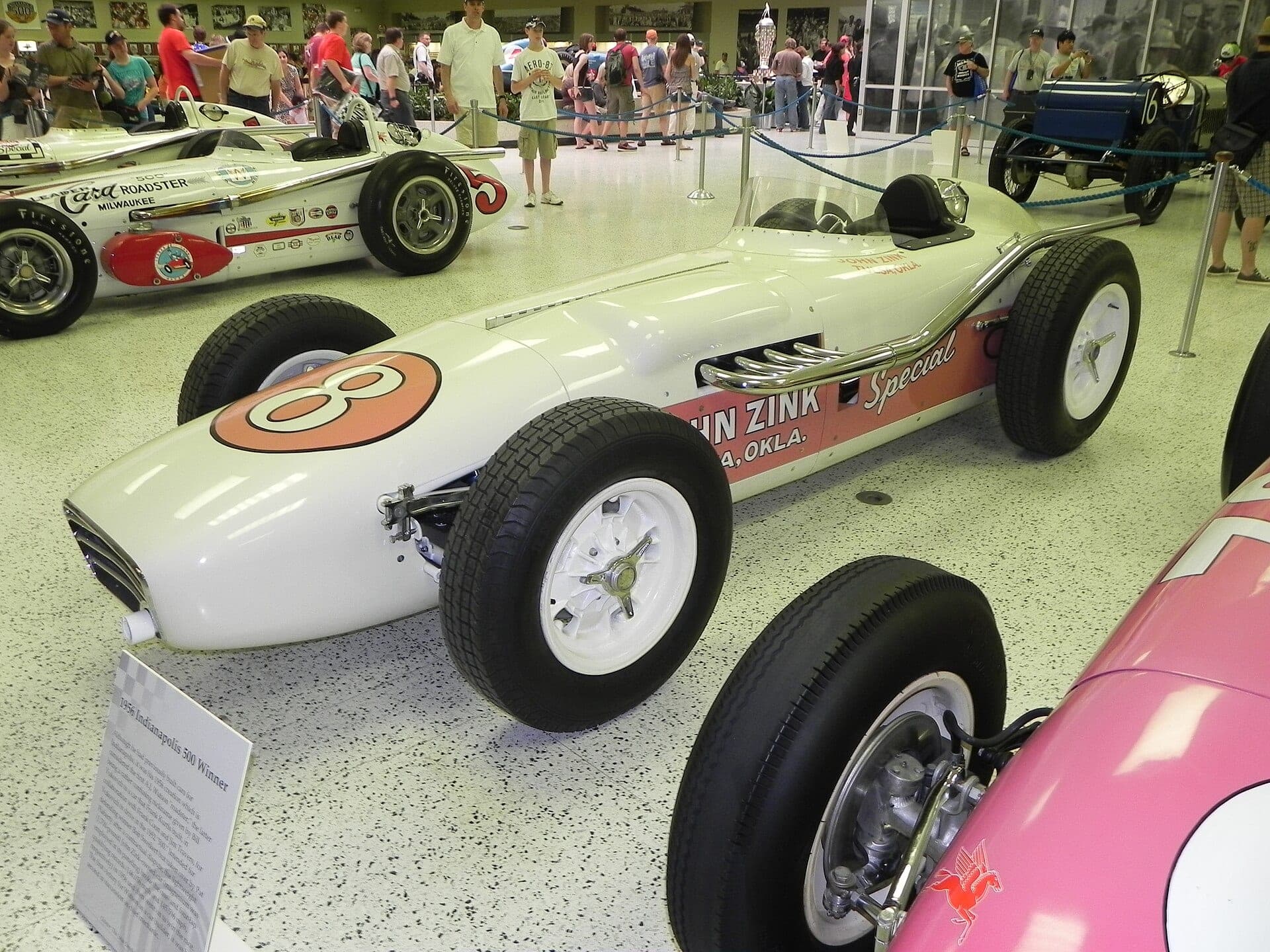 Historical Formula 1 photograph: Indy500winningcar1956, 1956