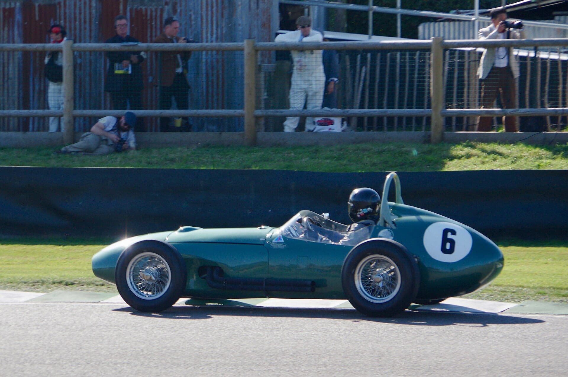 Historical Formula 1 photograph: Aston Martin DBR4, 1959