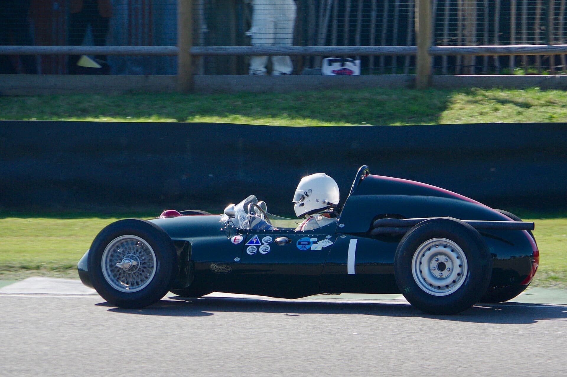Historical Formula 1 photograph: JBW Maserati, 1959