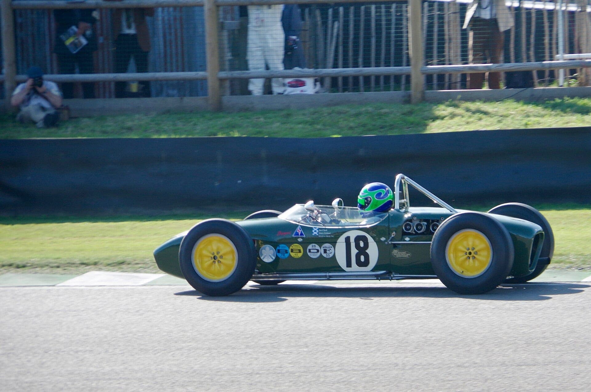 Historical Formula 1 photograph: Lotus Climax 18, 1960