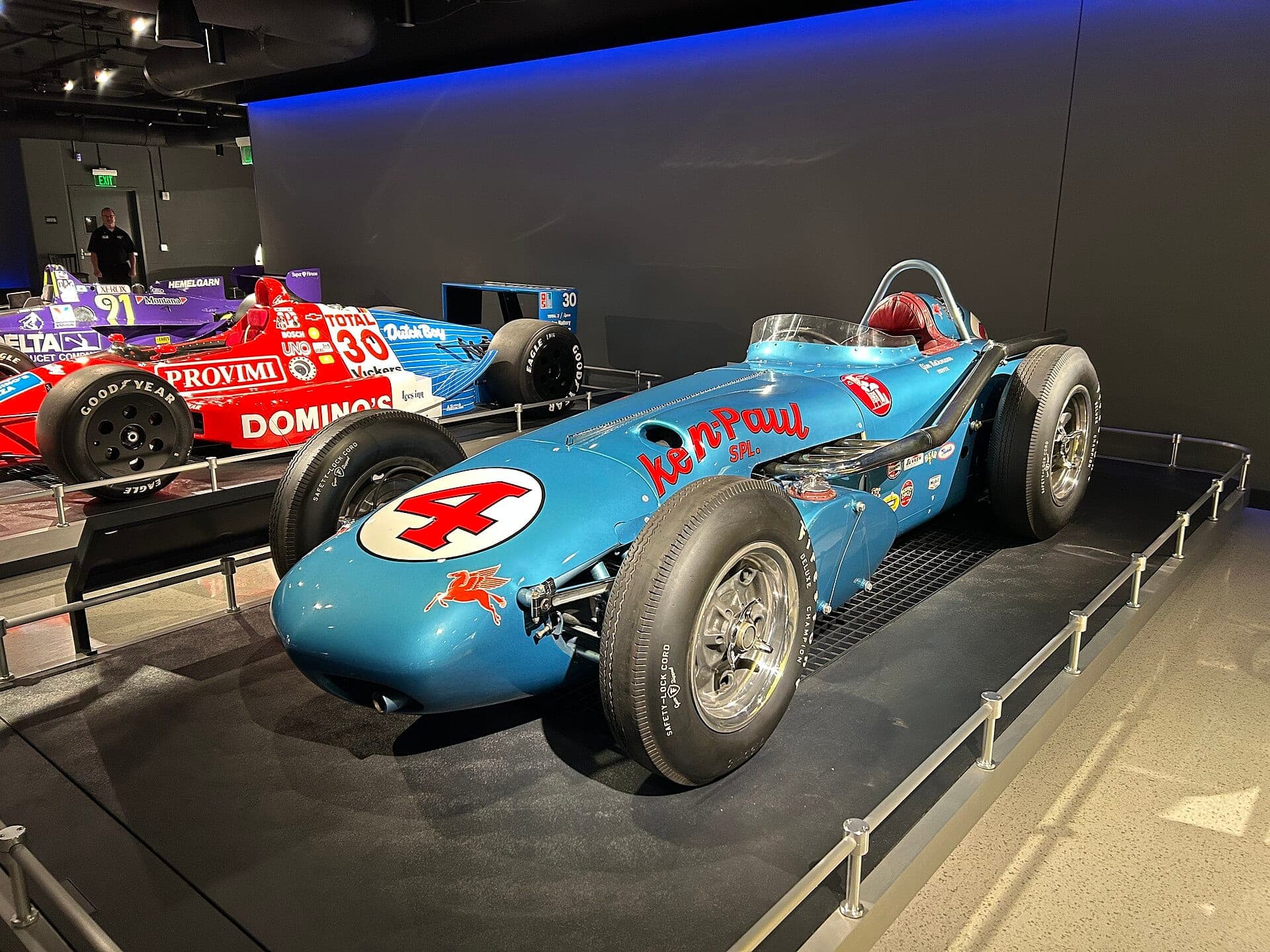 Historical Formula 1 photograph: Watson-Offenhauser Indy 500 Jim Rathmann, 1960