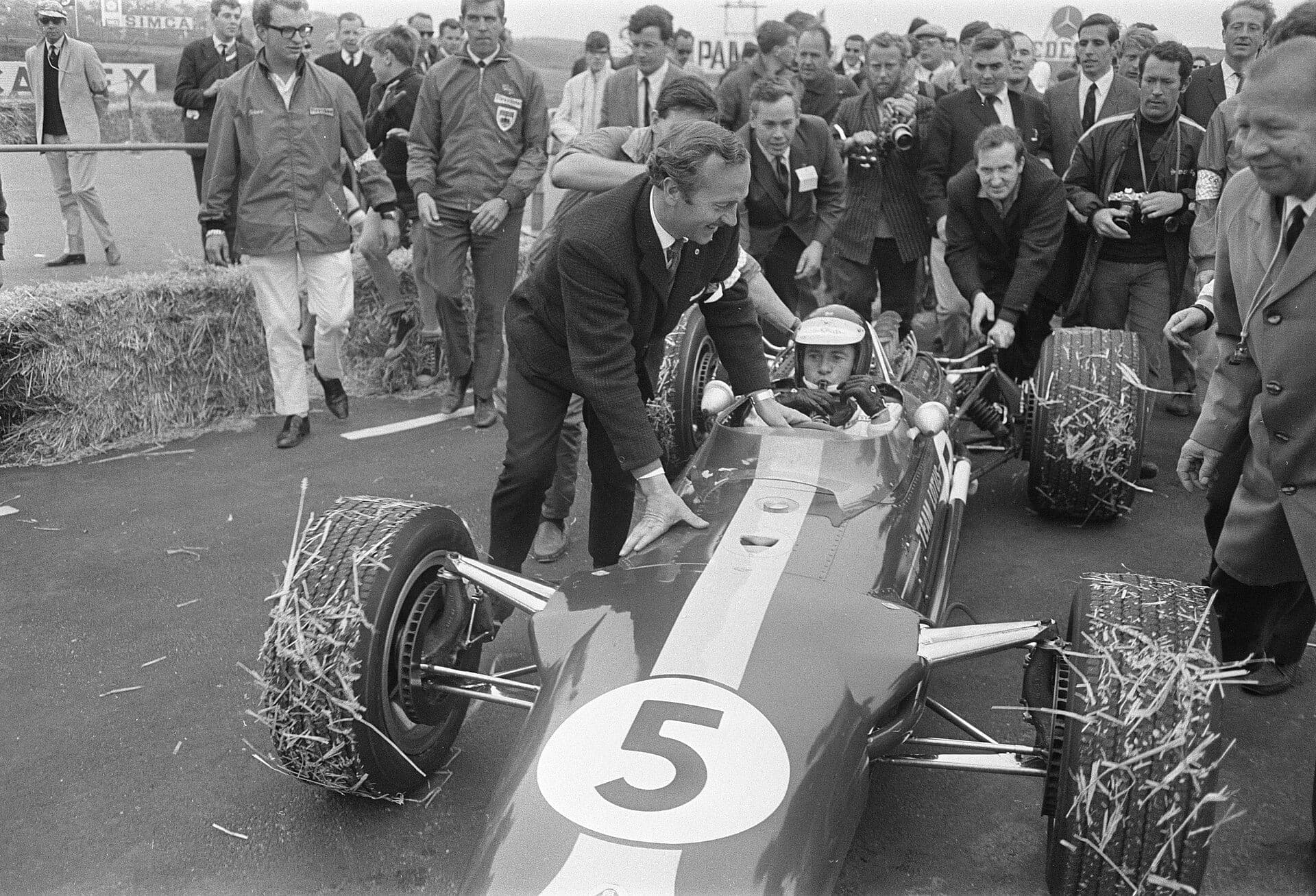 Historical Formula 1 photograph: Clark GP Olanda 6, 1967