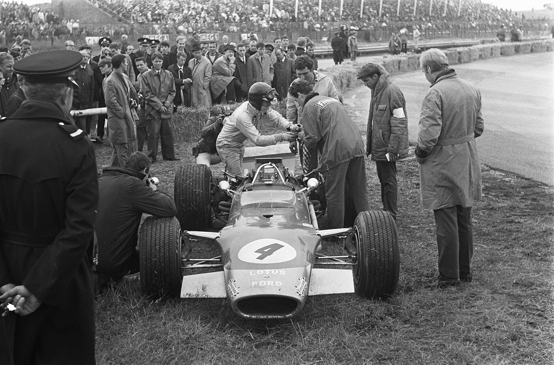 Historical Formula 1 photograph: Oliver GP Olanda, 1968