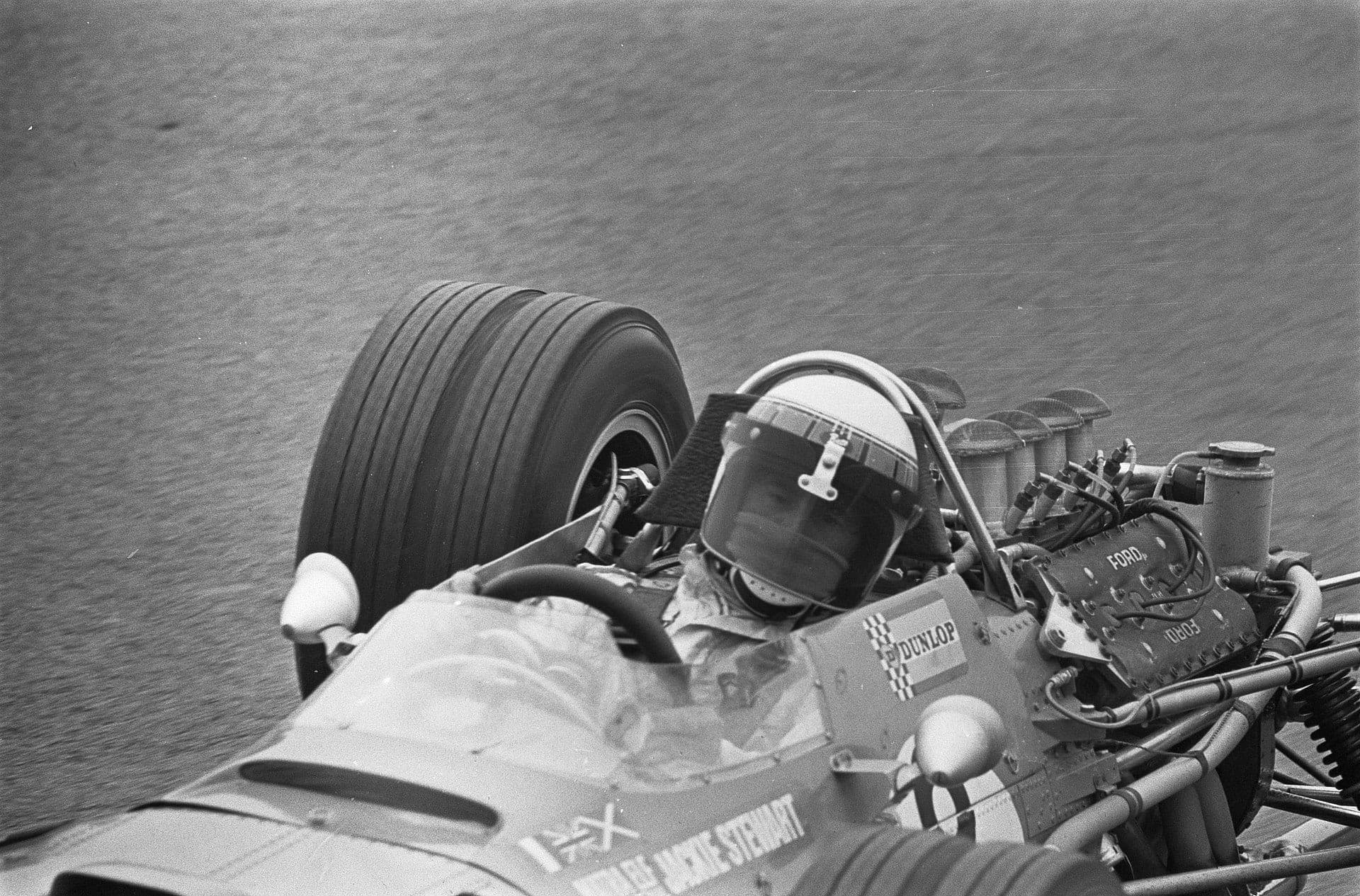 Historical Formula 1 photograph: Stewart GP Olanda, 1968