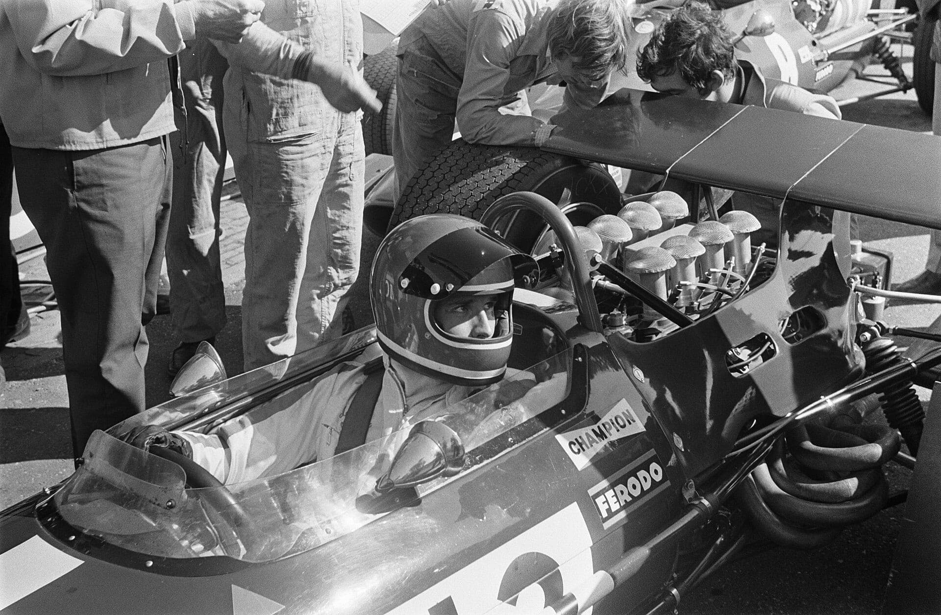 Historical Formula 1 photograph: Ickx GP Olanda, 1969