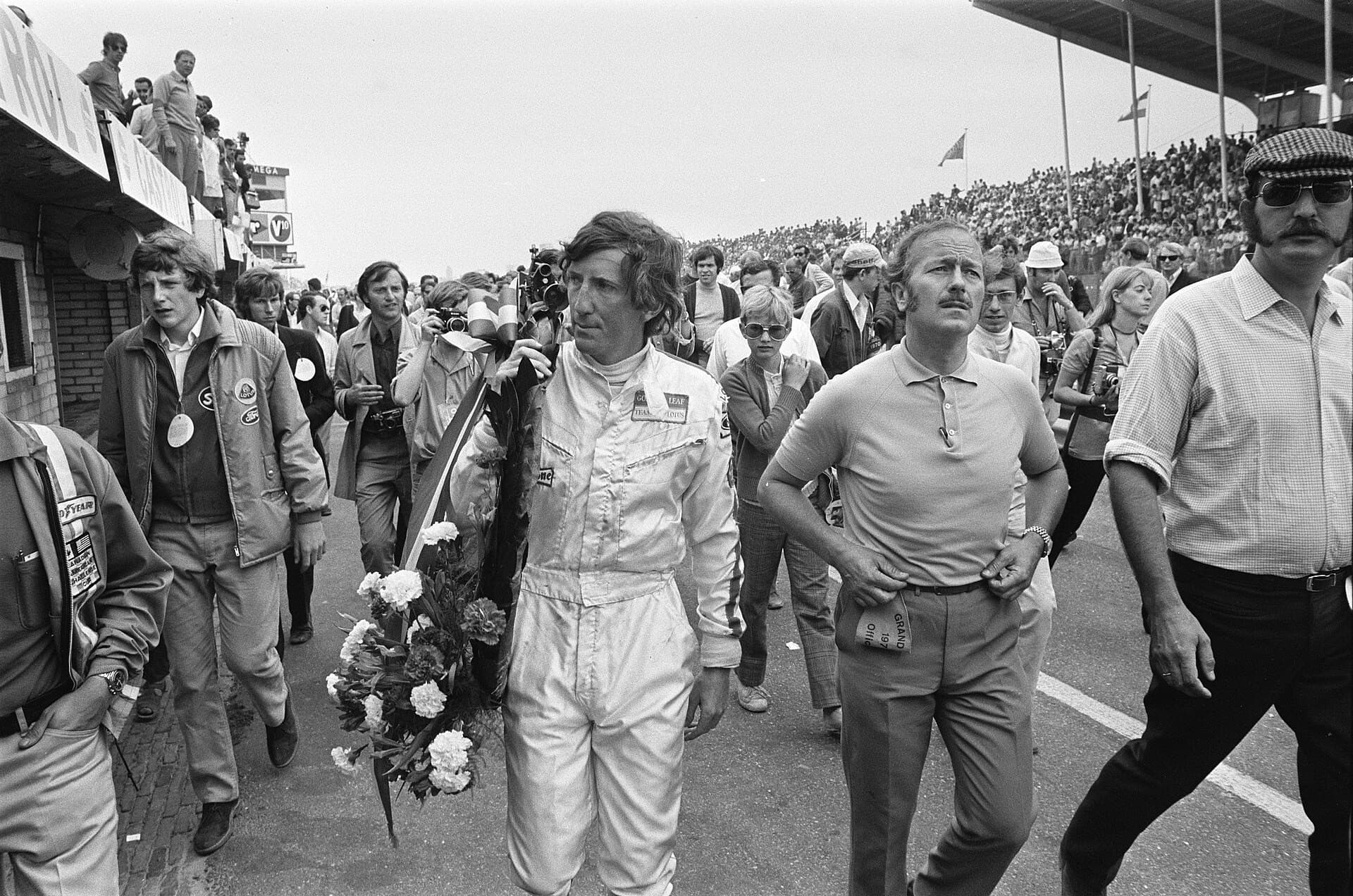 Historical Formula 1 photograph: Chapman Rindt, 1970