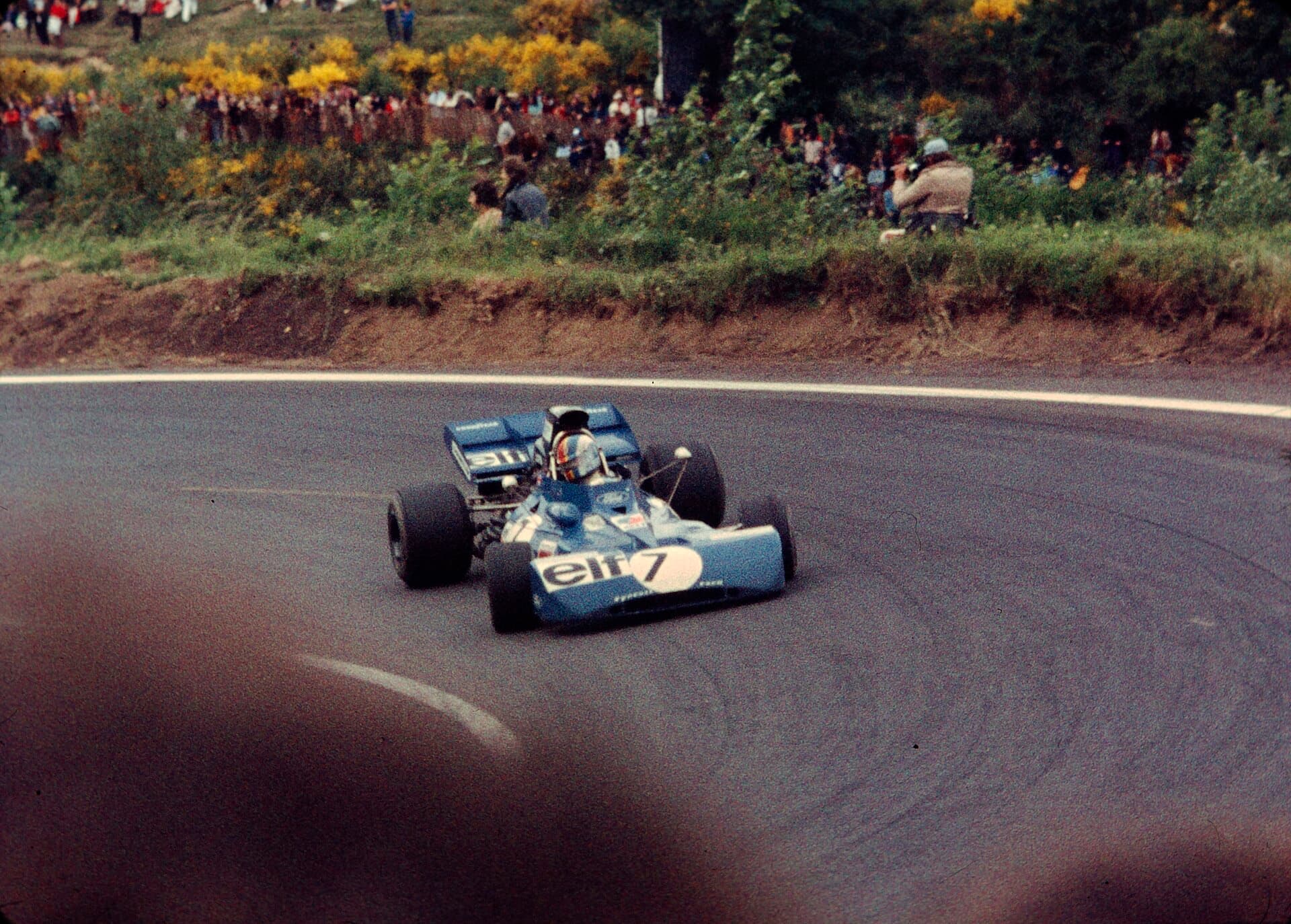 Historical Formula 1 photograph: Cevert Charade, 1972