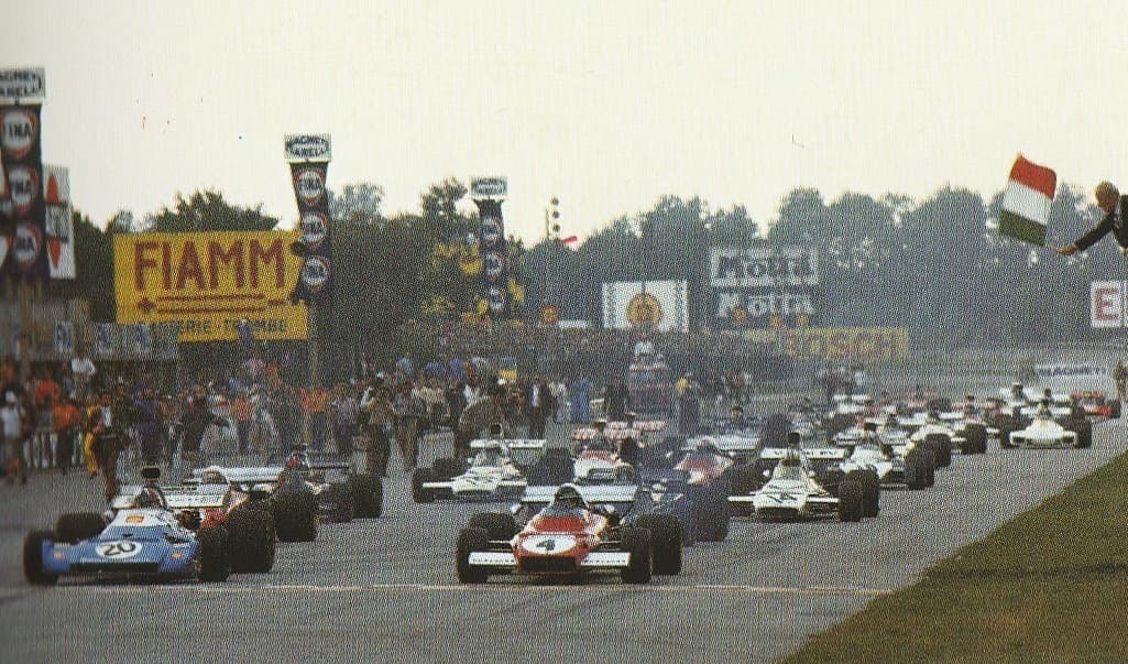 Historical Formula 1 photograph: Monza, 1972