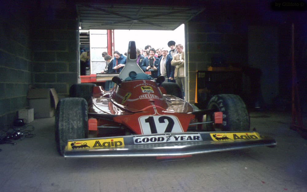 Historical Formula 1 photograph: Ferrari 312T, 1975