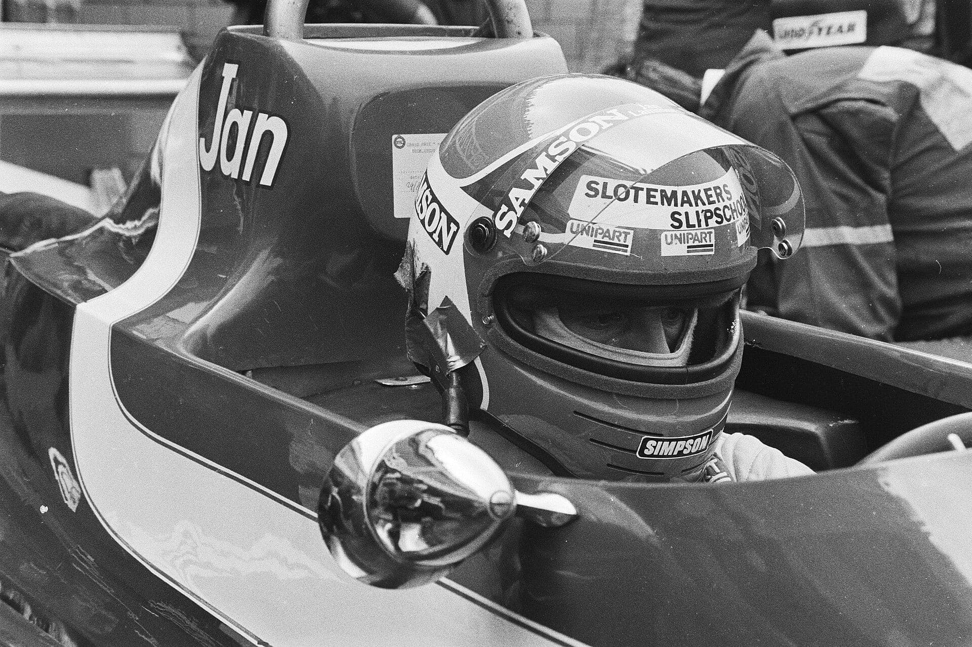 Historical Formula 1 photograph: Lammers GP Olanda, 1980