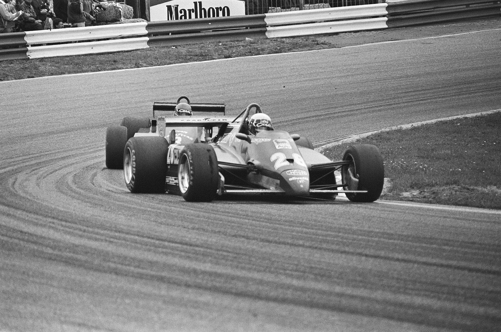 Historical Formula 1 photograph: Pironi Alboreto GP Olanda, 1982