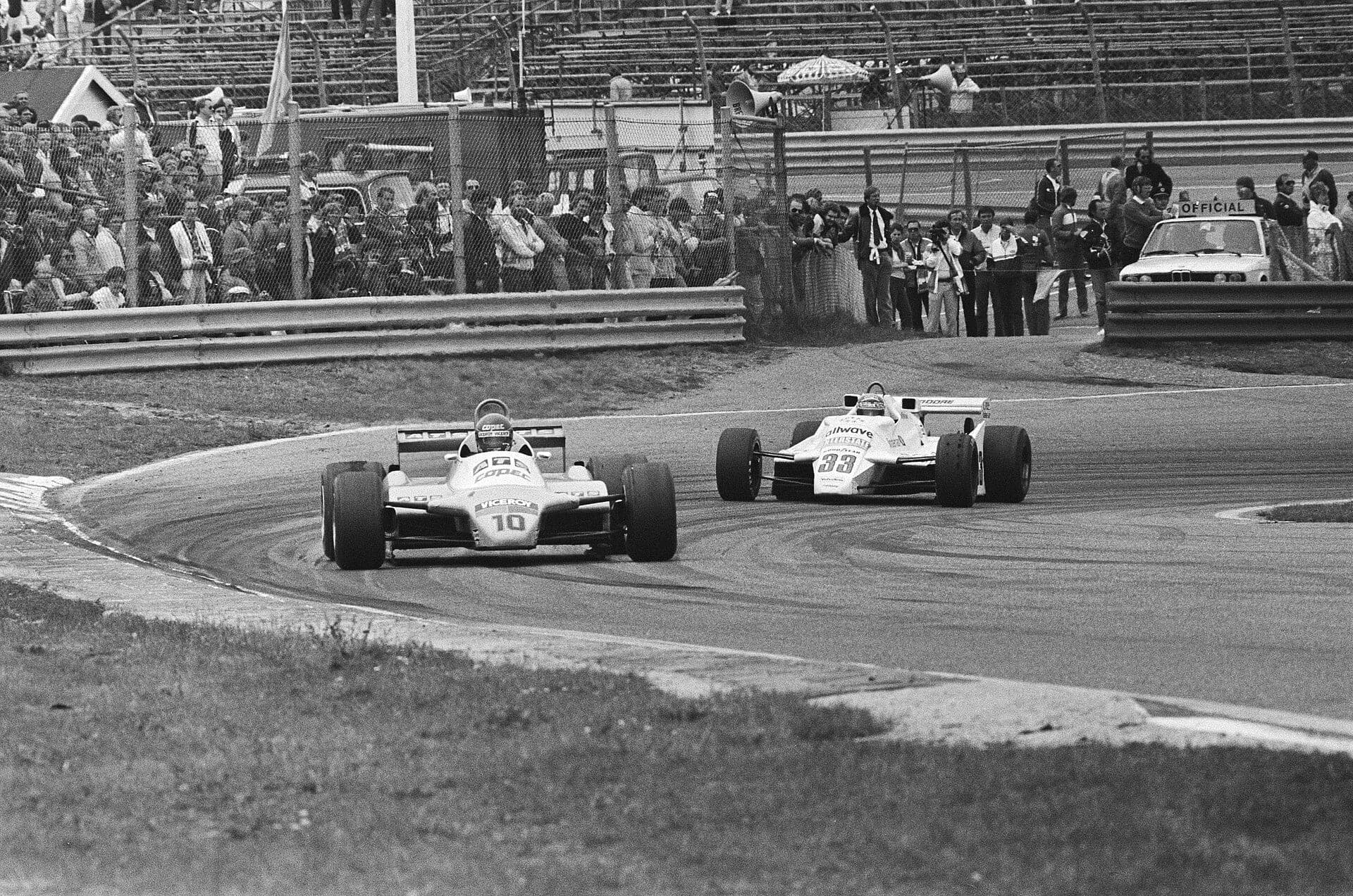 Historical Formula 1 photograph: Salazar Lammers GP Olanda, 1982