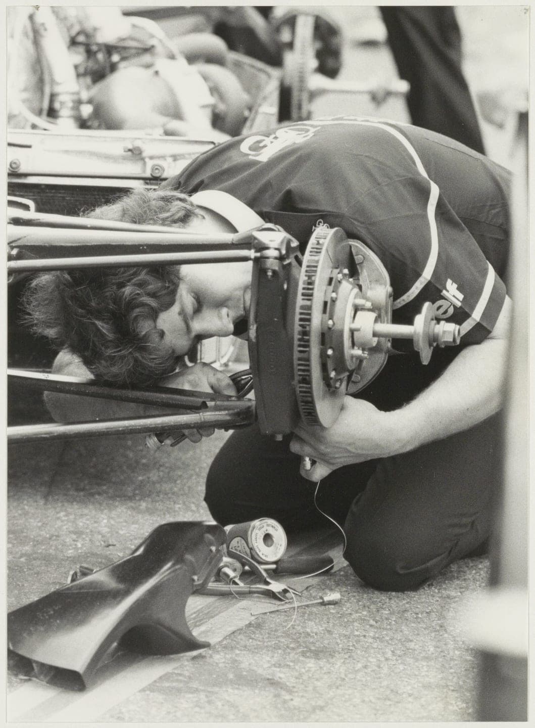 Historical Formula 1 photograph: Zandvoort Monteur Grand Prix NL-HlmNHA 54005207, 1983