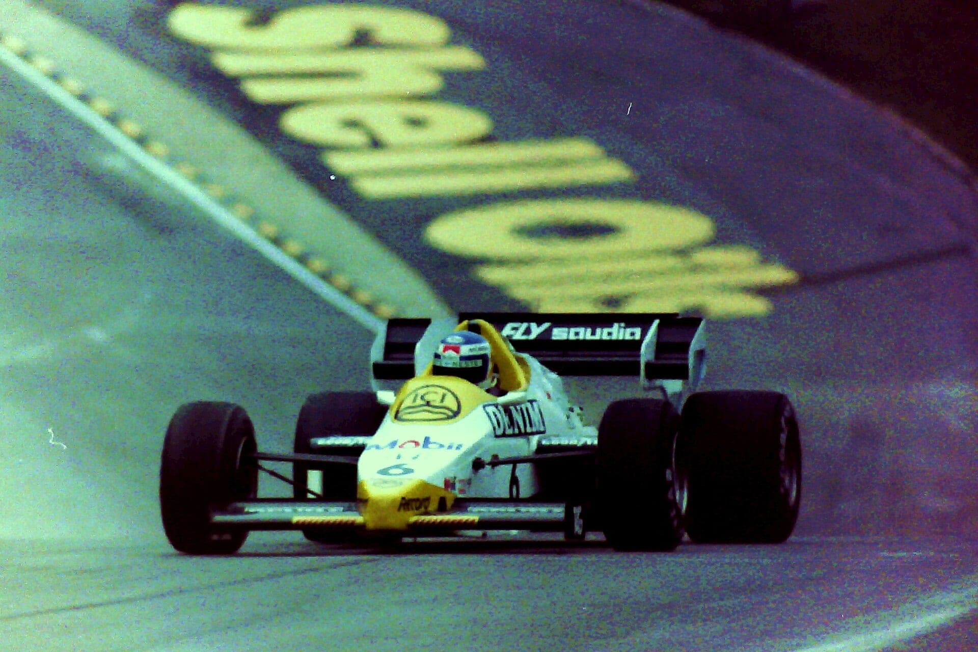Historical Formula 1 photograph: Keke Rosberg Williams GP Bretagna, 1984