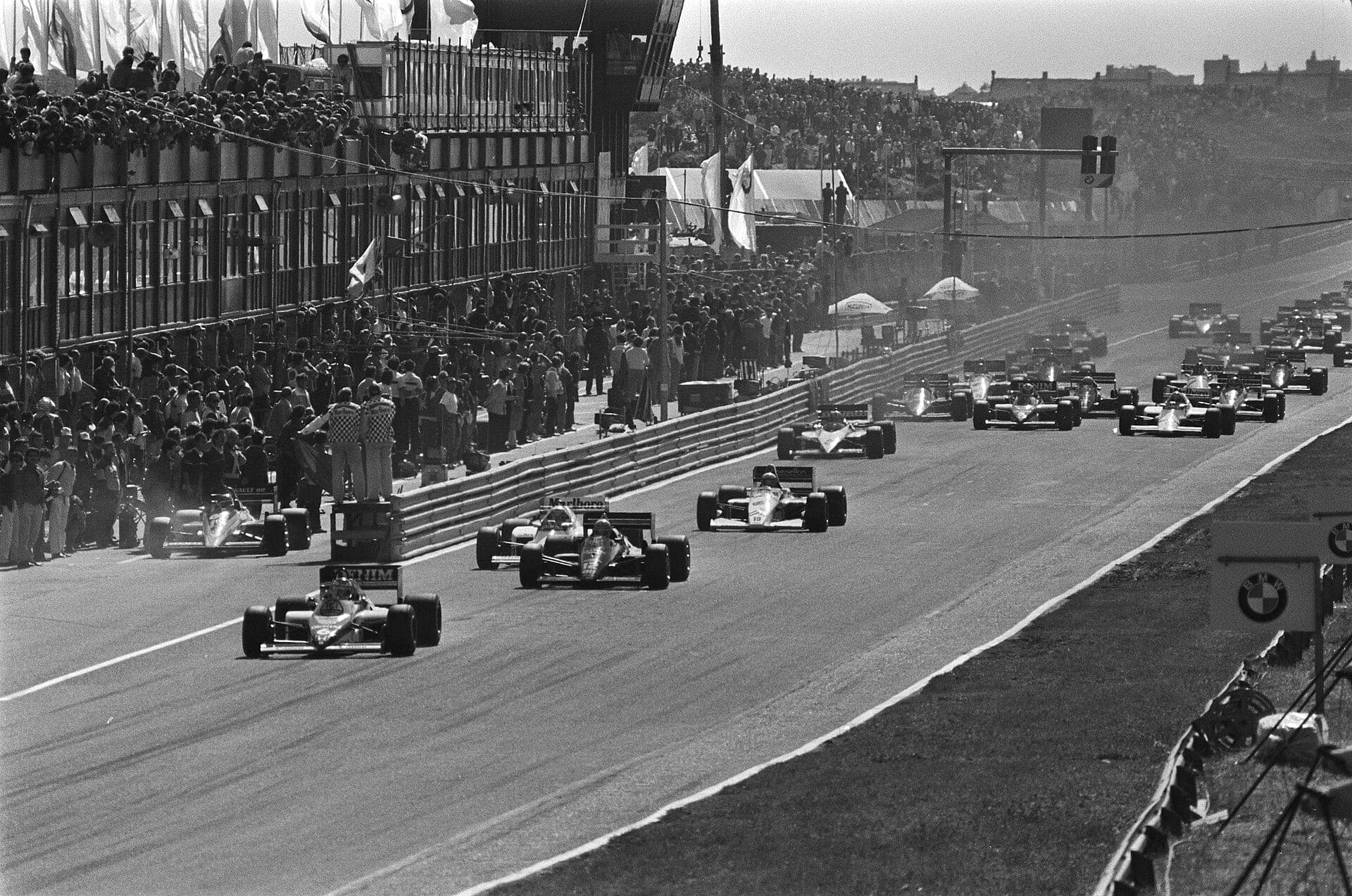 Historical Formula 1 photograph: GP Olanda, 1985