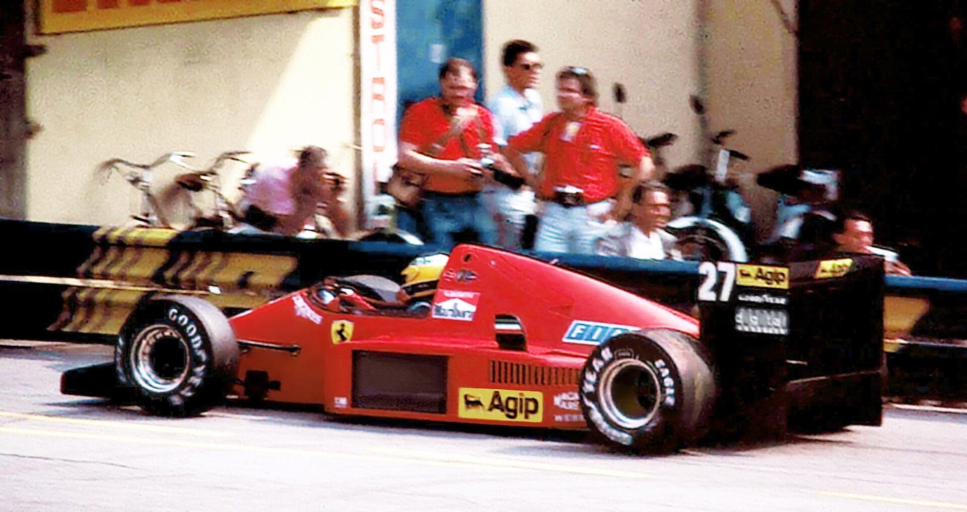 Historical Formula 1 photograph: Alboreto GP Italia, 1986