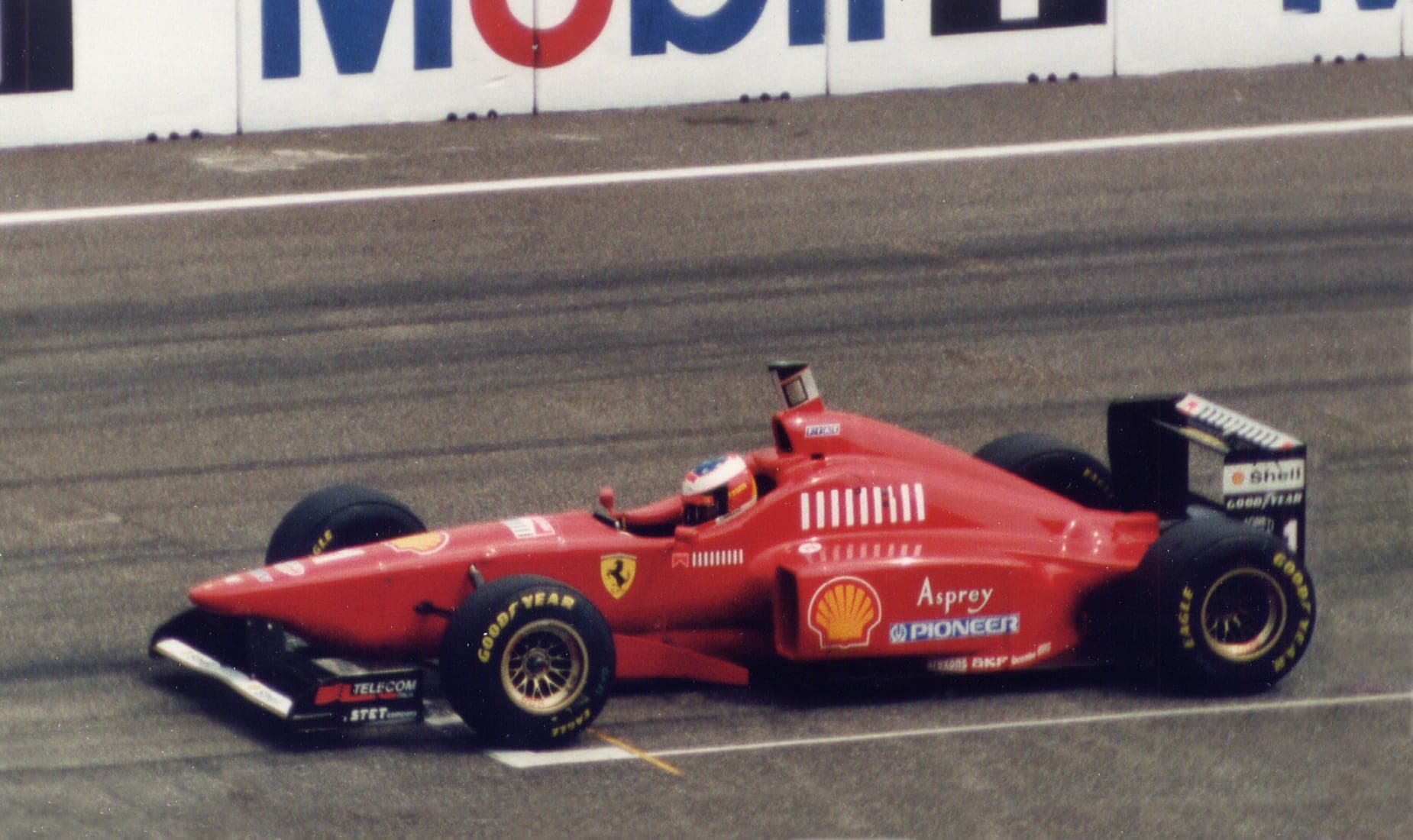 Historical Formula 1 photograph: Ferrari F310 Michael Schumacher GP Germania 2, 1996