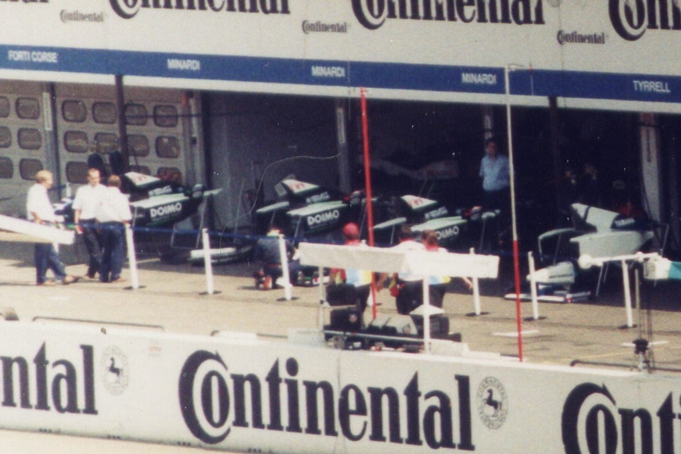 Historical Formula 1 photograph: Minardi GP Germania, 1996