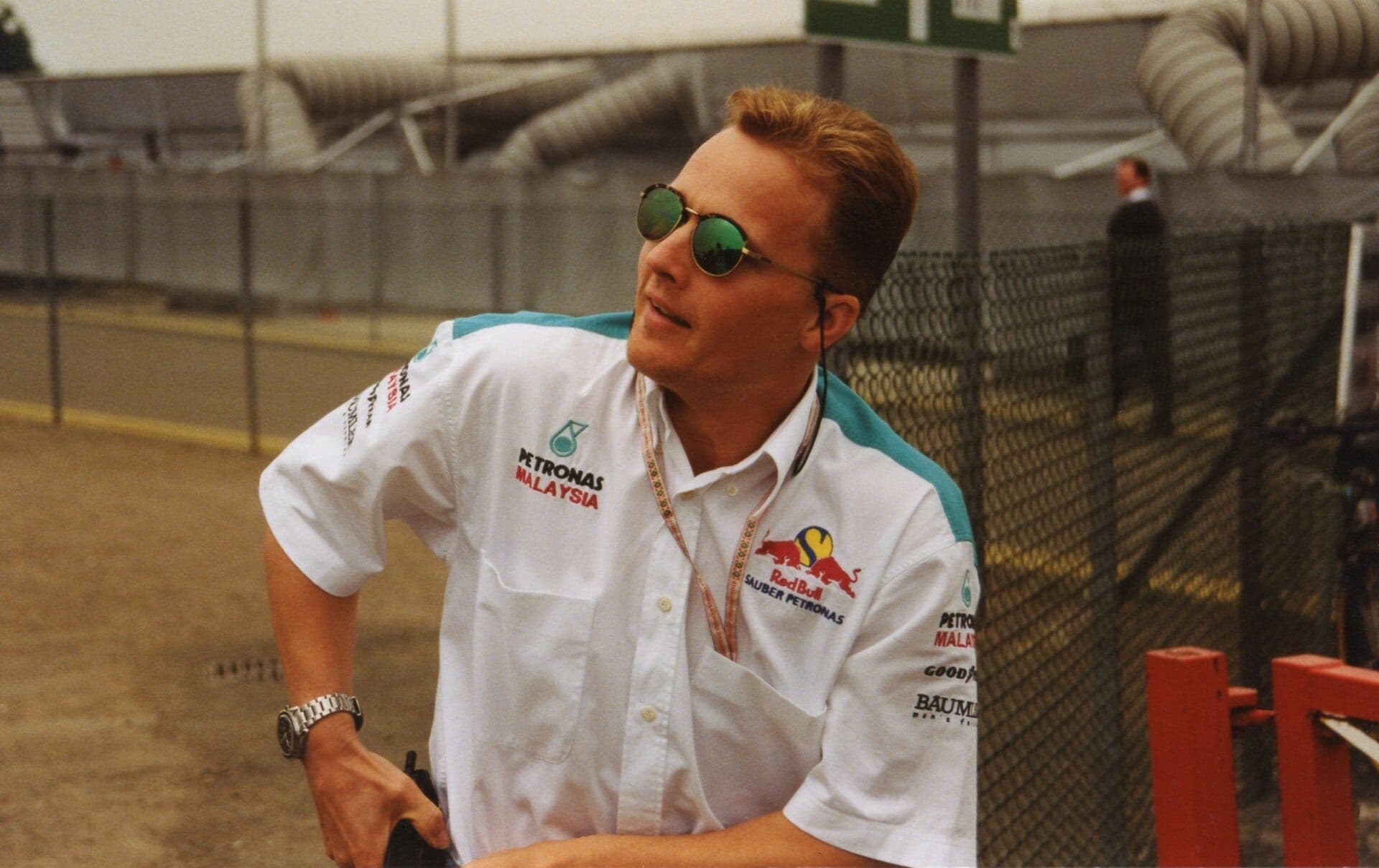 Historical Formula 1 photograph: Johnny Herbert F1 Silverstone, 1997