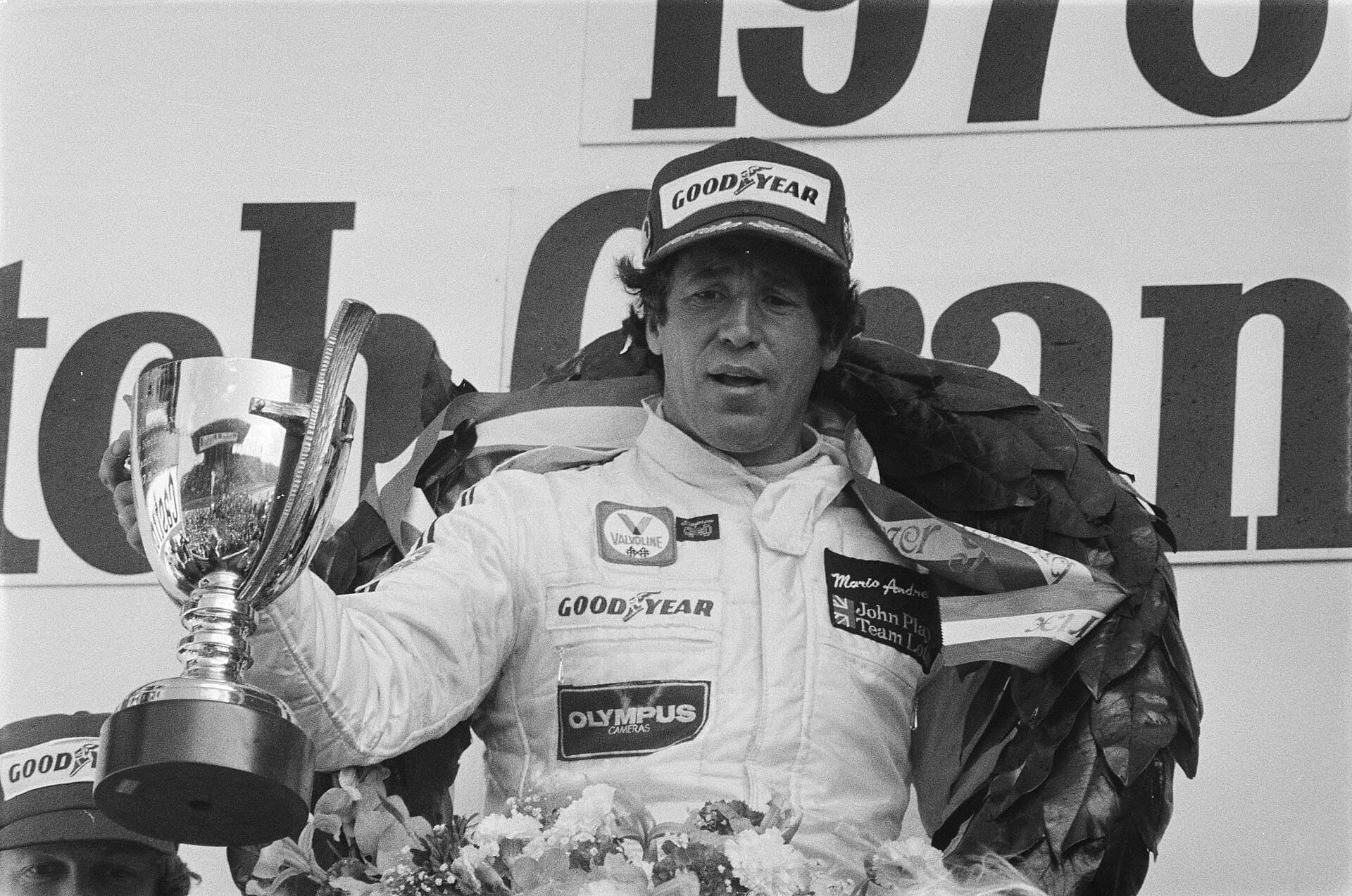 Historical Formula 1 photograph: Mario Andretti, 1978