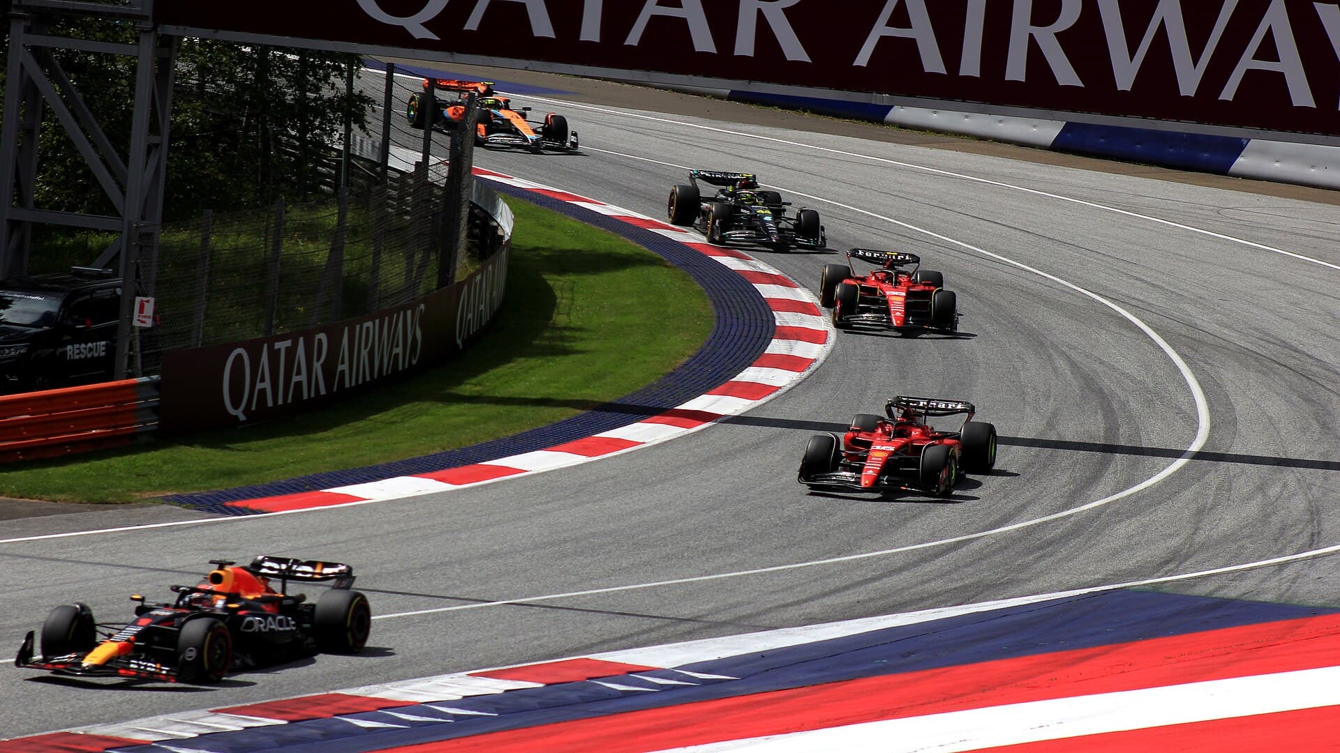 Historical Formula 1 photograph: Red Bull Ring, 2023