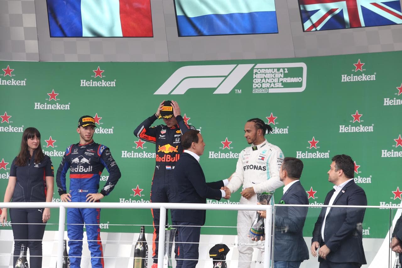 Historical Formula 1 photograph: Interlagos, 2019