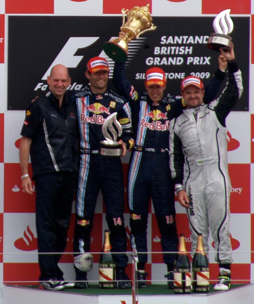 Historical Formula 1 photograph: Silverstone, 2009