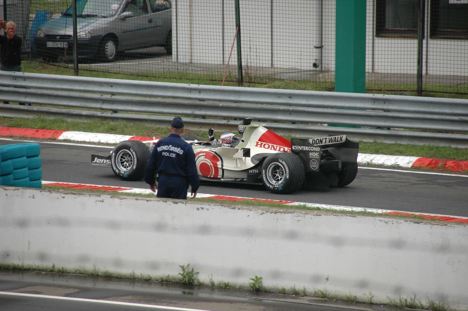 Historical Formula 1 photograph: Jenson Button, 2006