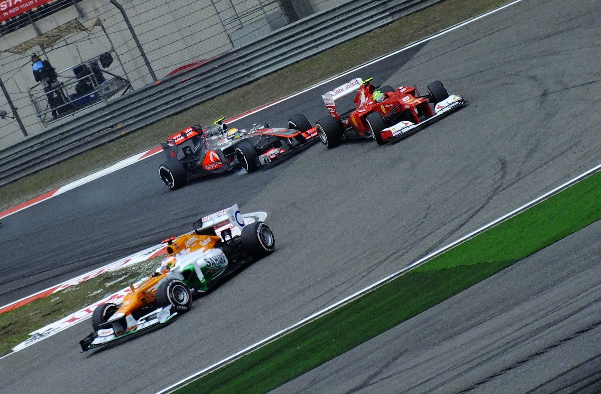 Historical Formula 1 photograph: Tre, 2012