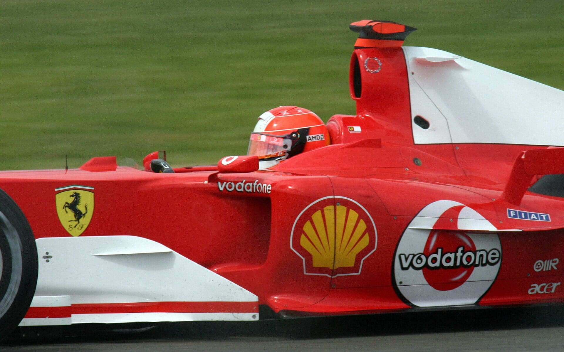 Historical Formula 1 photograph: F2004 Silverstone, 2004