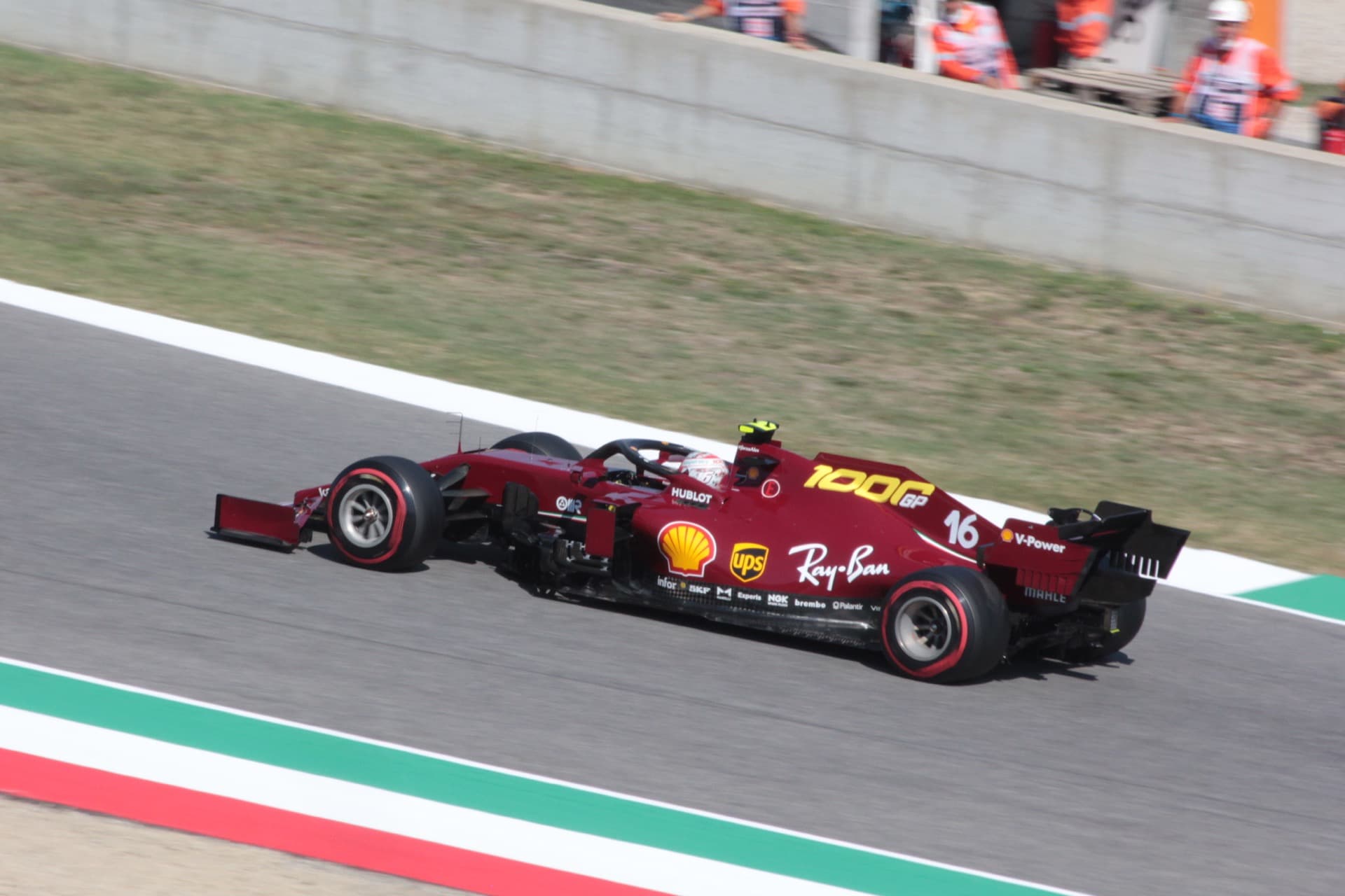 Historical Formula 1 photograph: Ferrari GP, 2020