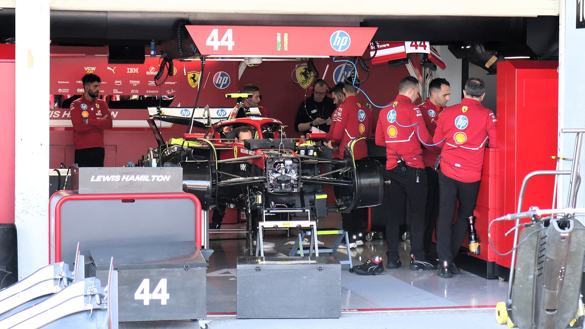 Historical Formula 1 photograph: Ferrari SF-25, 2025