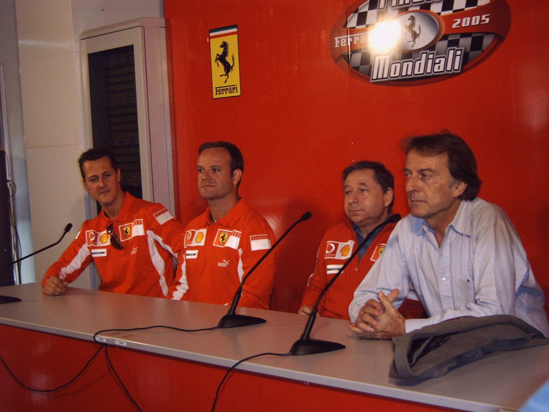 Historical Formula 1 photograph: Ferrari, 2005