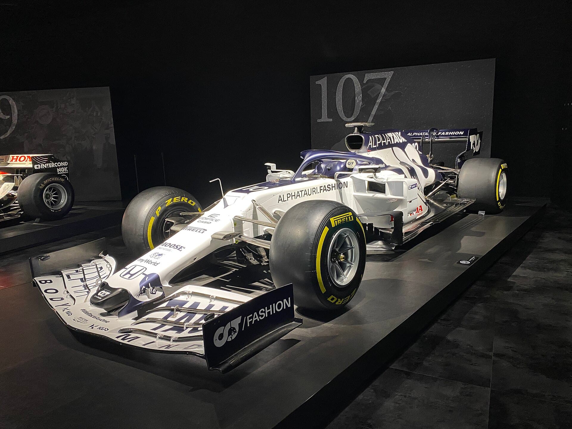 Historical Formula 1 photograph: AlphaTauri Gasly, 2020