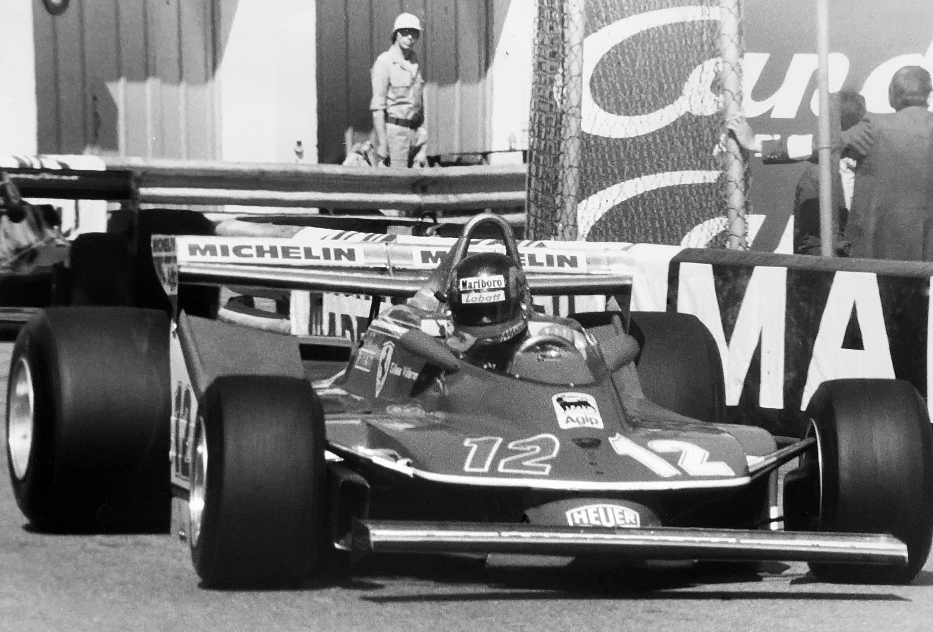 Historical Formula 1 photograph: Gilles Monaco, 1979