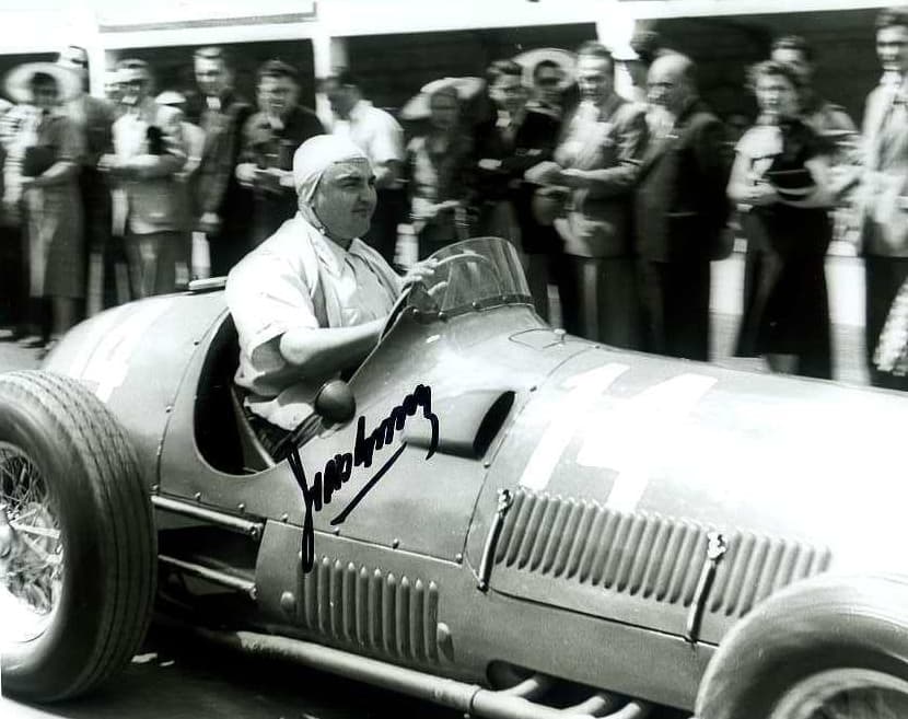 Historical Formula 1 photograph: González Ferrari 375 F1, 1951